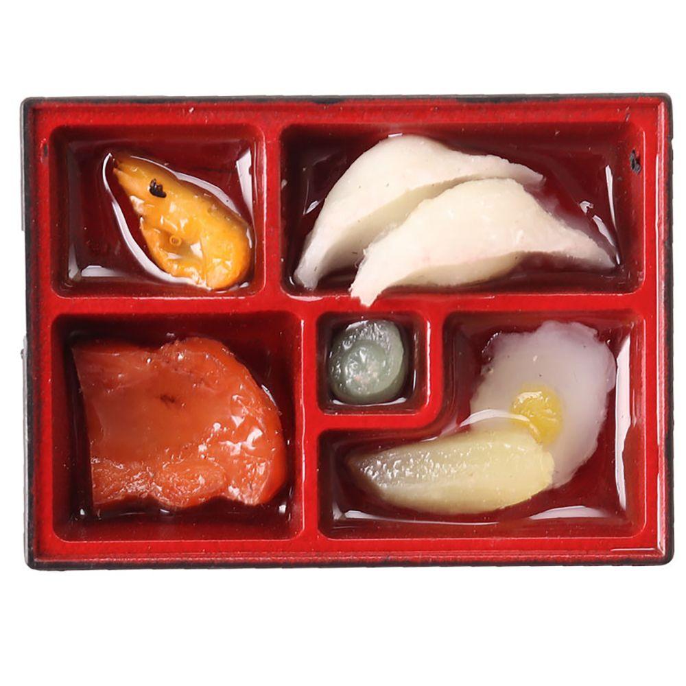 Scene Model Photo Props Doll Accessories Simulation Food Toy Miniature Snack Drink Dollhouse Bento