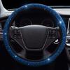 37-39 см блестящий красный бриллиантовый чехол на руль автомобиля для девочек и женщин, универсальный розовый автомобильный интерьер, аксессуары для стайлинга
