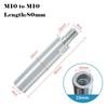 1Pcs M10 Thread Extension Rod Shaft Grinding Connection Rod New Angle Grinder Adapter Rod