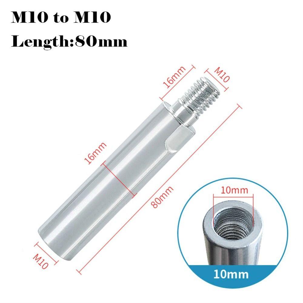 1Pcs M10 Thread Extension Rod Shaft Grinding Connection Rod New Angle Grinder Adapter Rod