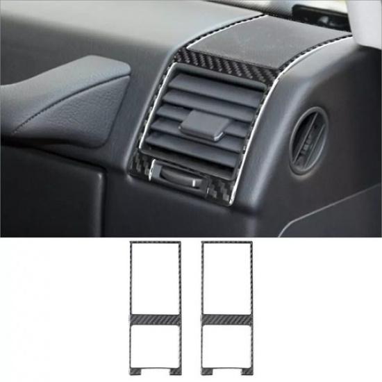 2Pcs Carbon Fiber Side Air Vent Outlet Cover Trim For Mercedes-Benz G-Class W463