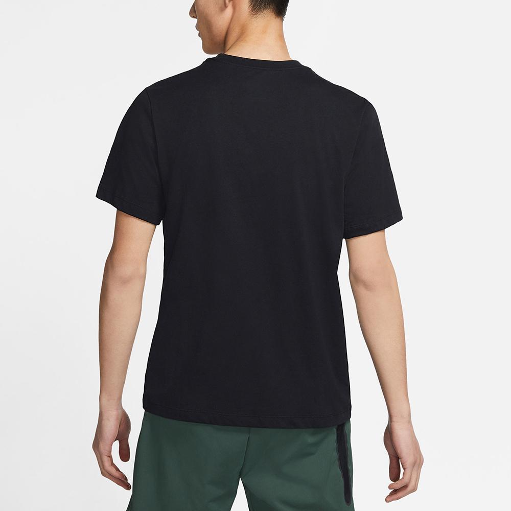Nike T Shirts Men's Crew Neck Moderate Straight Fit DC5095-010