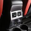 For Mercedes Benz G Class W463 2007-2018 Carbon Fiber ABS Rear Air Condition Outlet Vent Frame Cover Trim Car Accessories