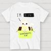 I'm Alive Schrödinger's Cat Unisex 100% Cotton Summer Casual Cool Loose T-Shirt