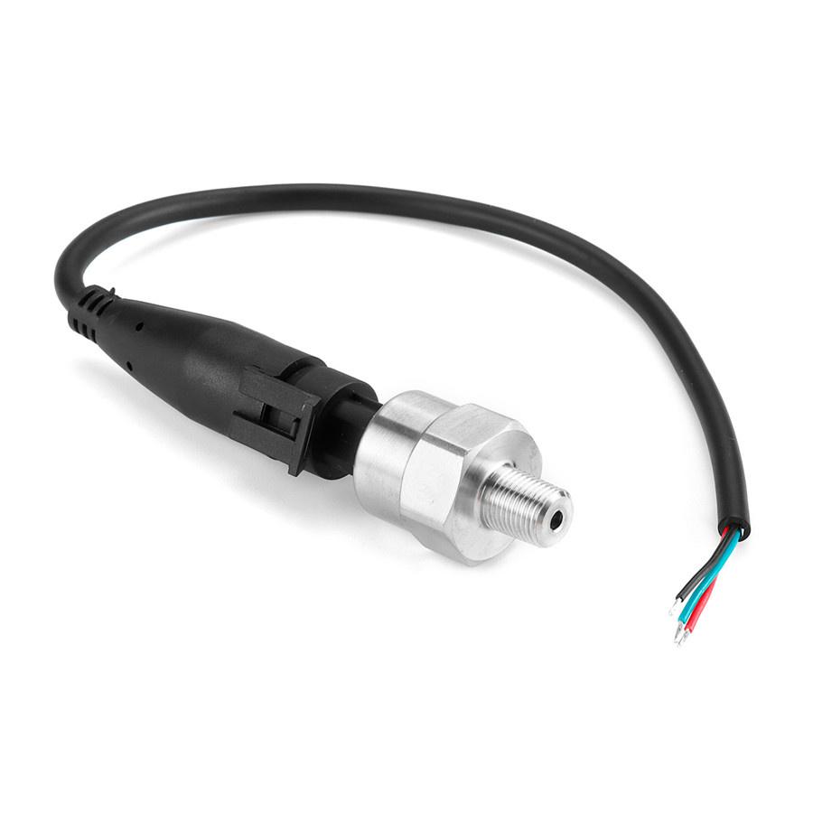 Универсальный датчик 1600 PSI Преобразователь давления масла топлива воздуха воды DC 12V 1/8" NPT