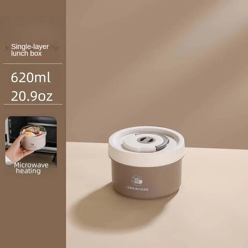 Ланч-бокс из нержавеющей стали 304, ланч-бокс, термоизолированный ланч-бокс, многослойный ланч-бокс можно разогревать в микроволновой печи