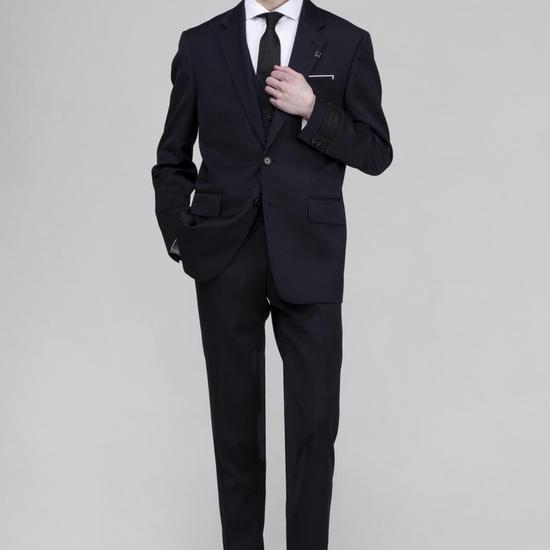 GioGio Signature Single Notch Suit Navy ZF2SU244NY