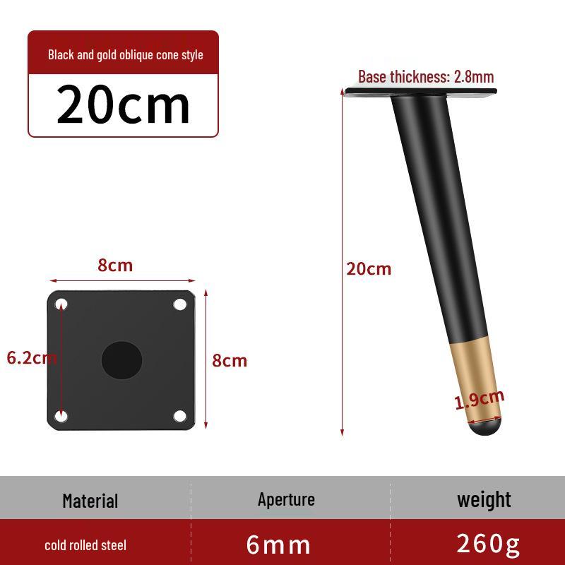Adjustable Furniture Legs: Coffee Table, Sofa, TV Cabinet, Bed, and Telescopic Support Legs.