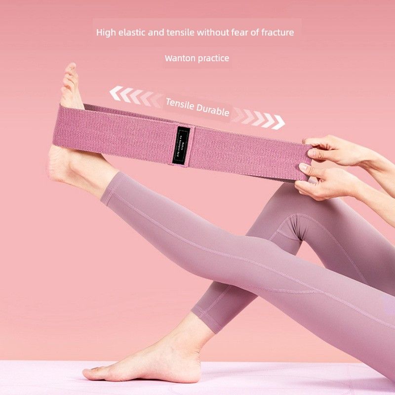 Peach Hip Exaggerates Hips Elastic Band Yoga Fitness Elastic Ring Beautiful Hip Shaping Hip Strength Stretch Resistance Training Band