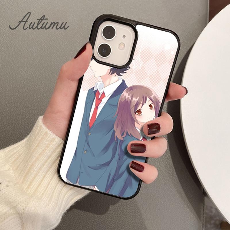 Чехол для телефона с изображением аниме Ao Haru Ride Kiss для iPhone 11 12 13 14 Pro Max mini X XR XS SE 2020 6S 7 8 Plus Samsung Galaxy S21 S22