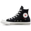 Chuck Taylor All Star High Y2K Heart - Black Women Sneakers Vintage-White Fever-Dream A09116C
