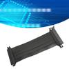 Удлинитель PCI-E 4.0 X16 Прямой угол 128 Гбит/с Защита от помех Plug and Play Кабель-удлинитель GPU для видеокарты