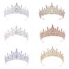 A Versatile New Bride Crown Headwear Hair Band Crown for Birthday Parties Wedding Banquets and Crown Gifts