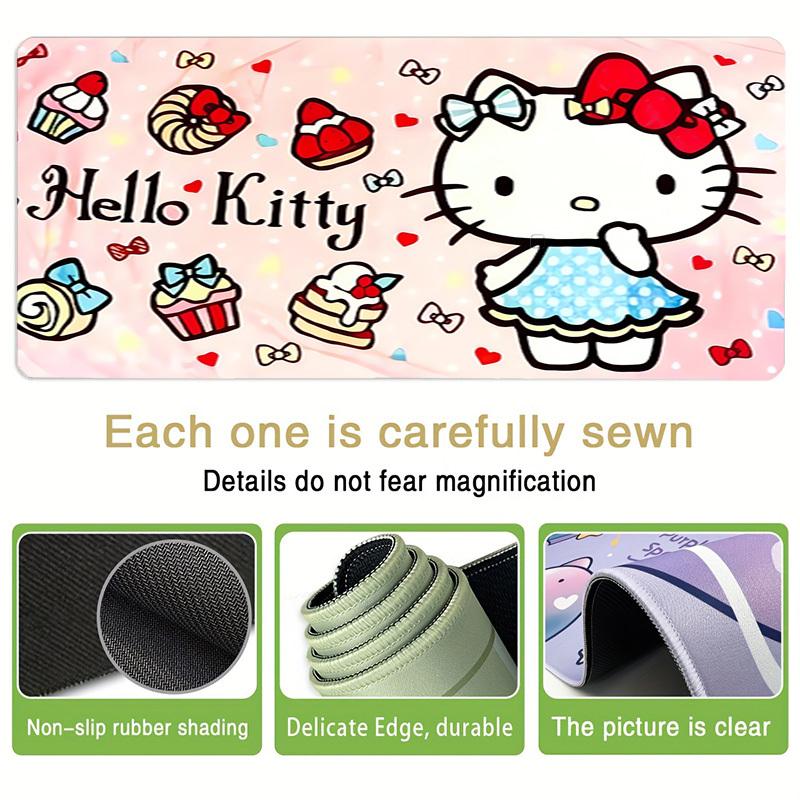1pc Hello Kitty Desserts Computer Pad with Vibrant Print, Mouse Pads for Desk,027