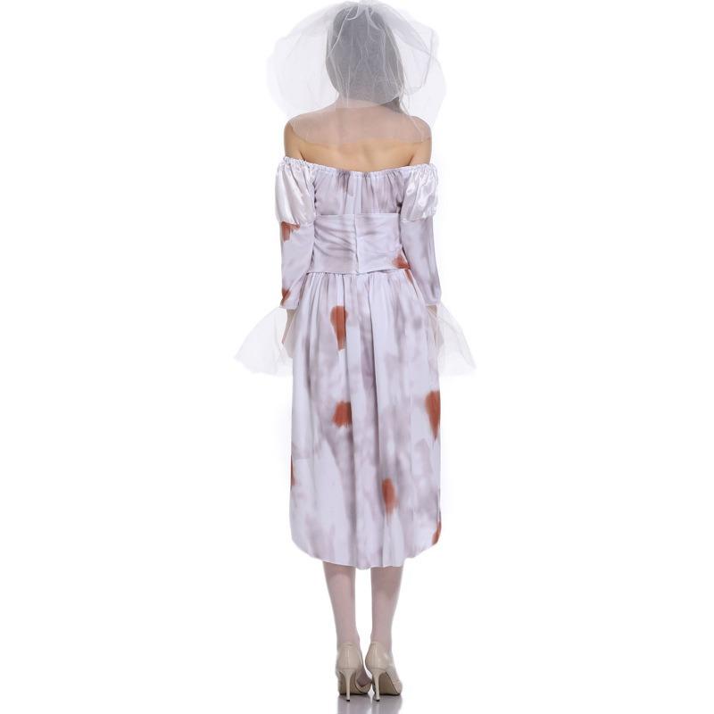 Хэллоуин Косплей Костюм Призрачной Невесты Сценический Костюм