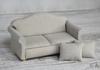 starPG Dollhouse Scenery Series Scale Miniature Wooden Furniture Sofa 1/12 (Double (A))