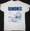 RAMONES ROCKAWAY BEACH ВИНТАЖНАЯ ФУТБОЛКА Унисекс Футболка