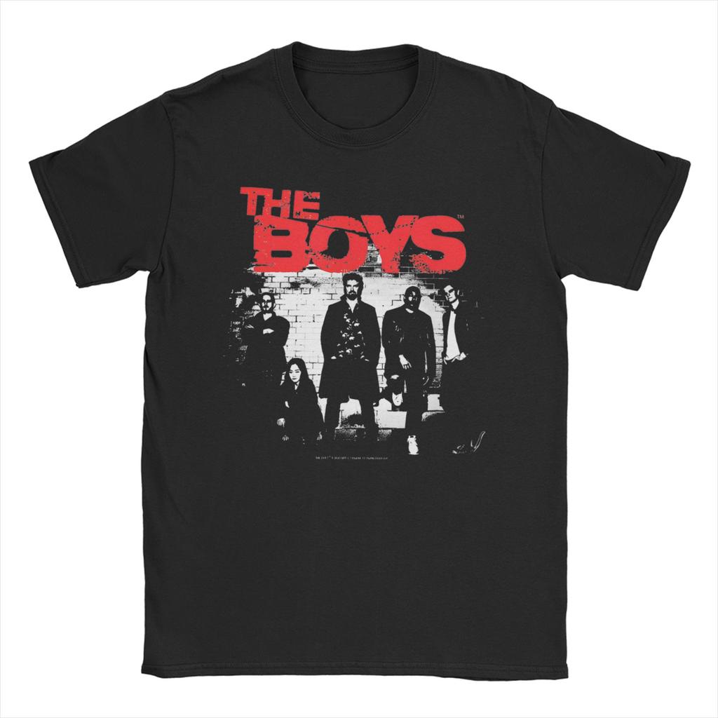 Унисекс Женские Футболки The Boys Билли Бутчер Хоумлендер 100% Хлопок Одежда Винтажная Футболка с Коротким Рукавом и Круглым Вырезом Подарок Футболка