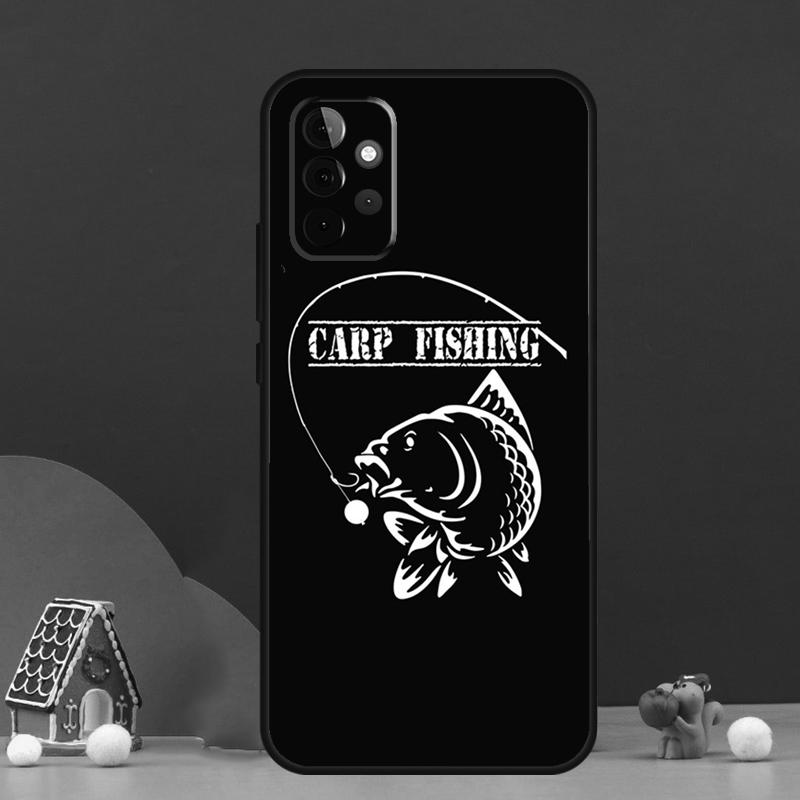 Carp Fish Fishing Rod Case For Samsung Galaxy A56 A33 A13 A36 A23 A52 A32 A12 A54 A34 A14 A16 A53 A15 A35 A55 A17