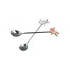 Japanese Korean Style Cat Fish Stainless Steel Spoon Polished Teaspoon Cute Stirring Spoon  Cake