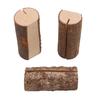 10Pcs Wedding Decoration Wooden Name Place Card Holders Table Menu Holder