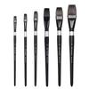 Squirrel Hair Flat Head Paintbrush Artist Drawing Brushes Art Supplies for Watercolor Gouache Acrylic Painting