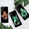 Anime Genshin Impact Clear Case For Samsung Galaxy S22 S20 FE S21 S10 S9 Plus Note 20 Ultra 10 Lite Transparent Phone Shell