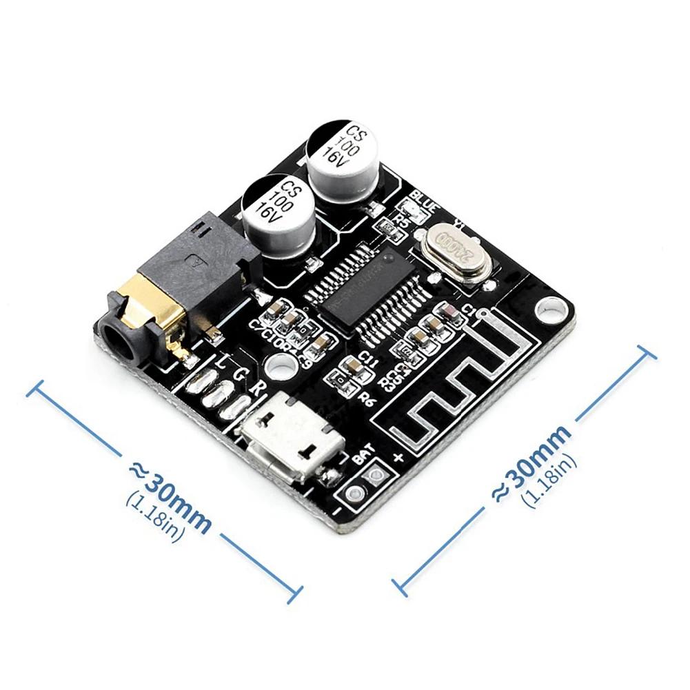 1-10 шт. VHM-314 Плата Bluetooth-аудиоприемника Bluetooth 5.0 Беспроводной стереомузыкальный модуль 3,7-5 В Плата декодера без потерь