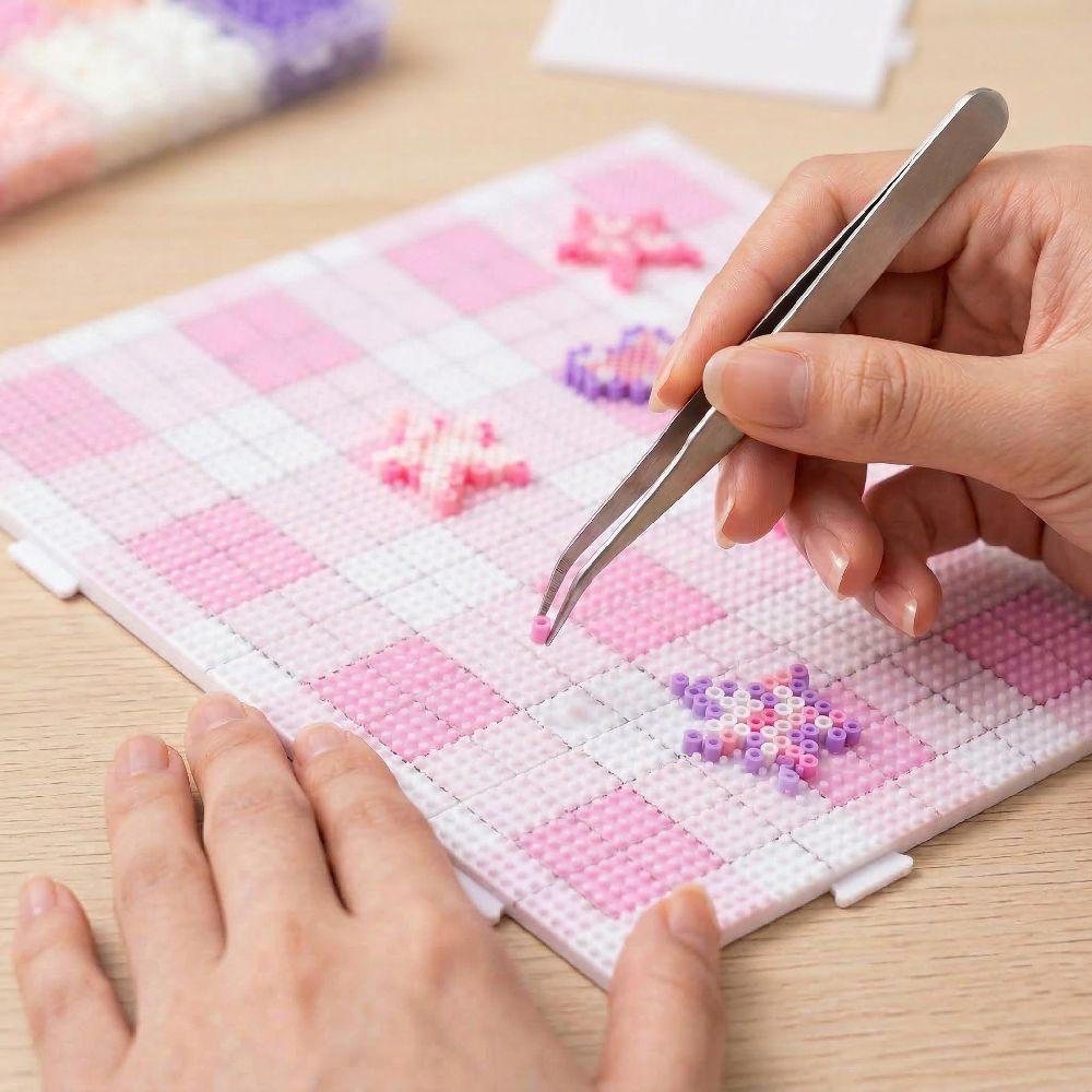 78x78Pins Fuse Beads Pegboards Heat Resistant 2.6mm Beads Hama Beads Pegboards Lengthen Nails Square Melting Beads Boards