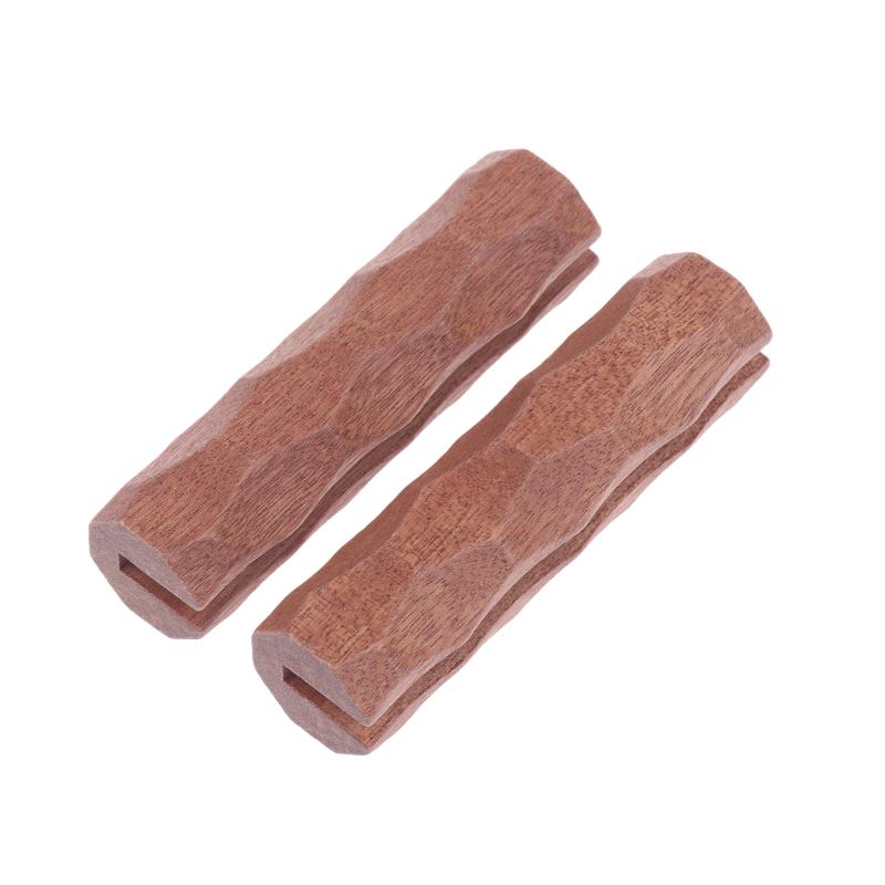 2 шт. Сапеле Сковорода Изолированная ручка Защита от ожогов Сковорода-гриль Изолированная ручка Термостойкая Для посуды Сотейник Сковорода для жарки