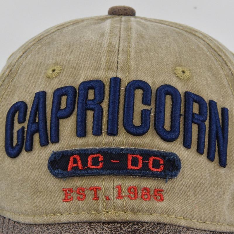 Новая кепка унисекс из стираного хлопка с вышитыми буквами AC-DC, бейсбольная кепка для активного отдыха, классические шляпы для женщин и мужчин