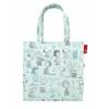 Snoopy Laminated Square Tote PEANUTS Sax Rootote