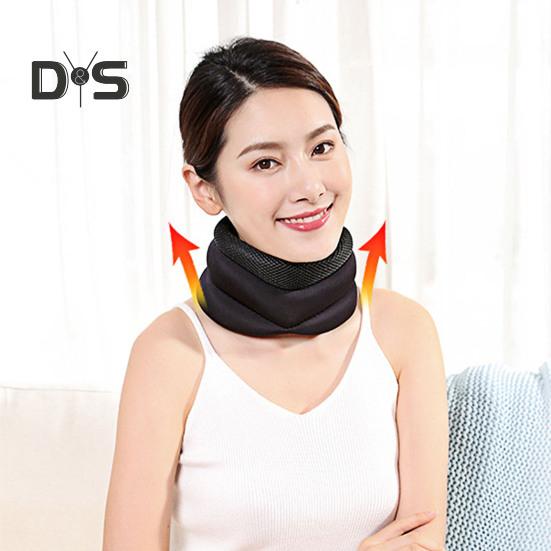 Противохраповой шейный бандаж, регулируемый, с высоким отскоком, пенный шейный бандаж, обезболивающий, стабилизирующий челюсть, для мужчин и женщин