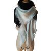Autumn and Winter Faux Cashmere Black and White Double-sided Large Plaid Square Scarf Scarf Ladies Shawl