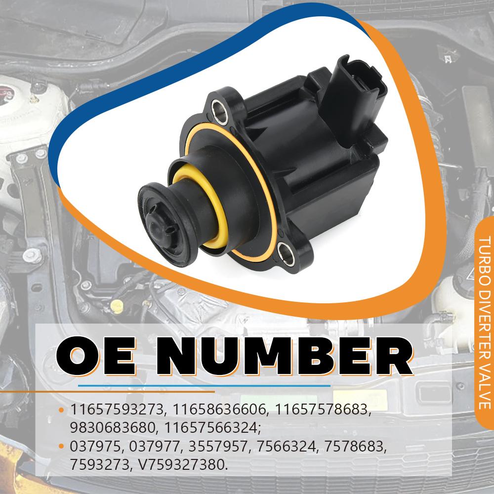 Адаптер турбопереключателя для R55 R56 R57 R58 R59 R60 R61 BMW MINI Cooper 07-16 турбокомпрессора 11657593273