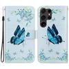 For Samsung Galaxy S26 Ultra Wallet Phone Case Anti-Drop Pattern Printing Leather Flip Cover with Strap