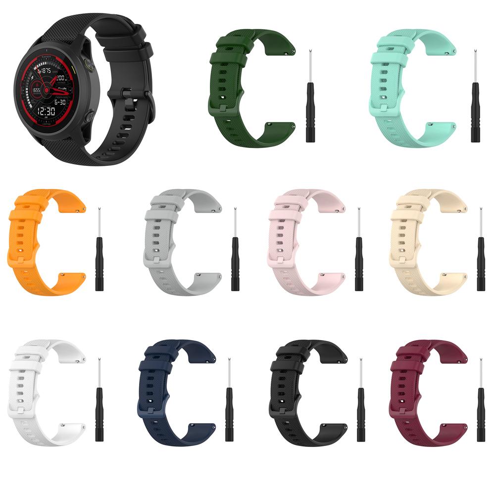 Силиконовый сменный ремешок для часов с сетчатой текстурой 22 мм для Garmin Forerunner 745