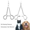 Pet Cat Dog Hemostasis And Hair Removal Tweezers Ear Cleaning Tweezers For Pet