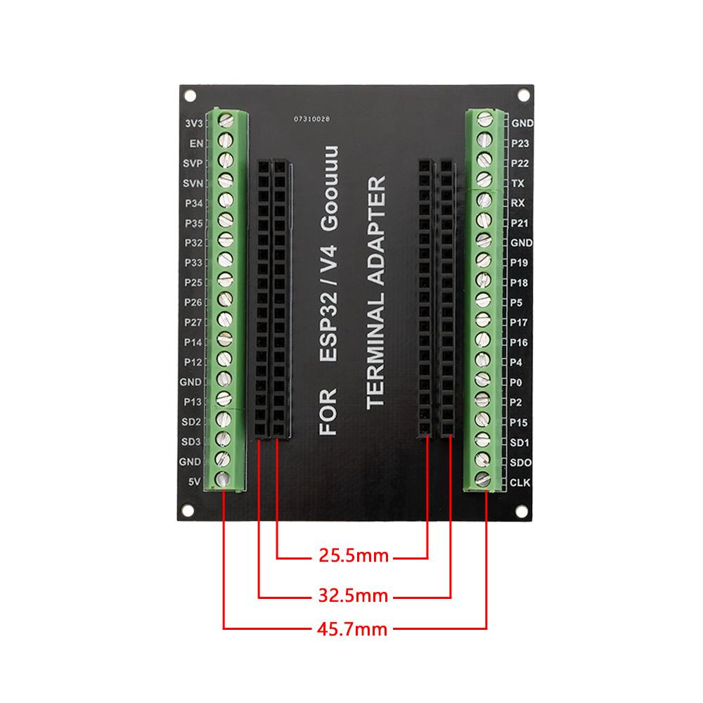 ESP32 WIFI Беспроводная Bluetooth плата разработки CP2102 1.6мм Память Одна ESP 32 Плата расширения