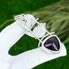 925 Silver Trillion Amethyst Gemstone Ethnic February Birth New Pendant Jewelry