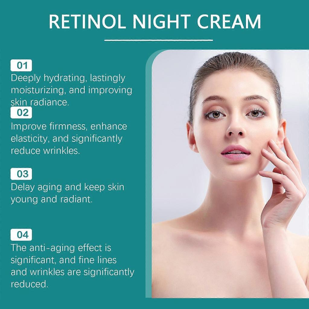 Naturals Retinol Cream, Anti-wrinkle Cream for Face and Neck,Moisturizing and hydrating creamwith vitamin c and hyaluronic acid for all skin types