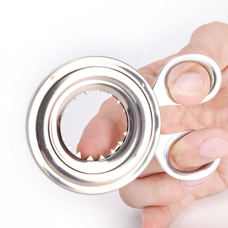 Egg Cutter Stainless Steel Boiled Egg Shell Topper Egg Opener Kitchen Gadget Egg Tool