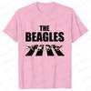 Мужские Женские Классические Футболки Топы Модные Повседневные С Коротким Рукавом С Круглым Вырезом Футболка The Beagles Сумасшедшая Собака Бигль Мужская Футболка Футболки
