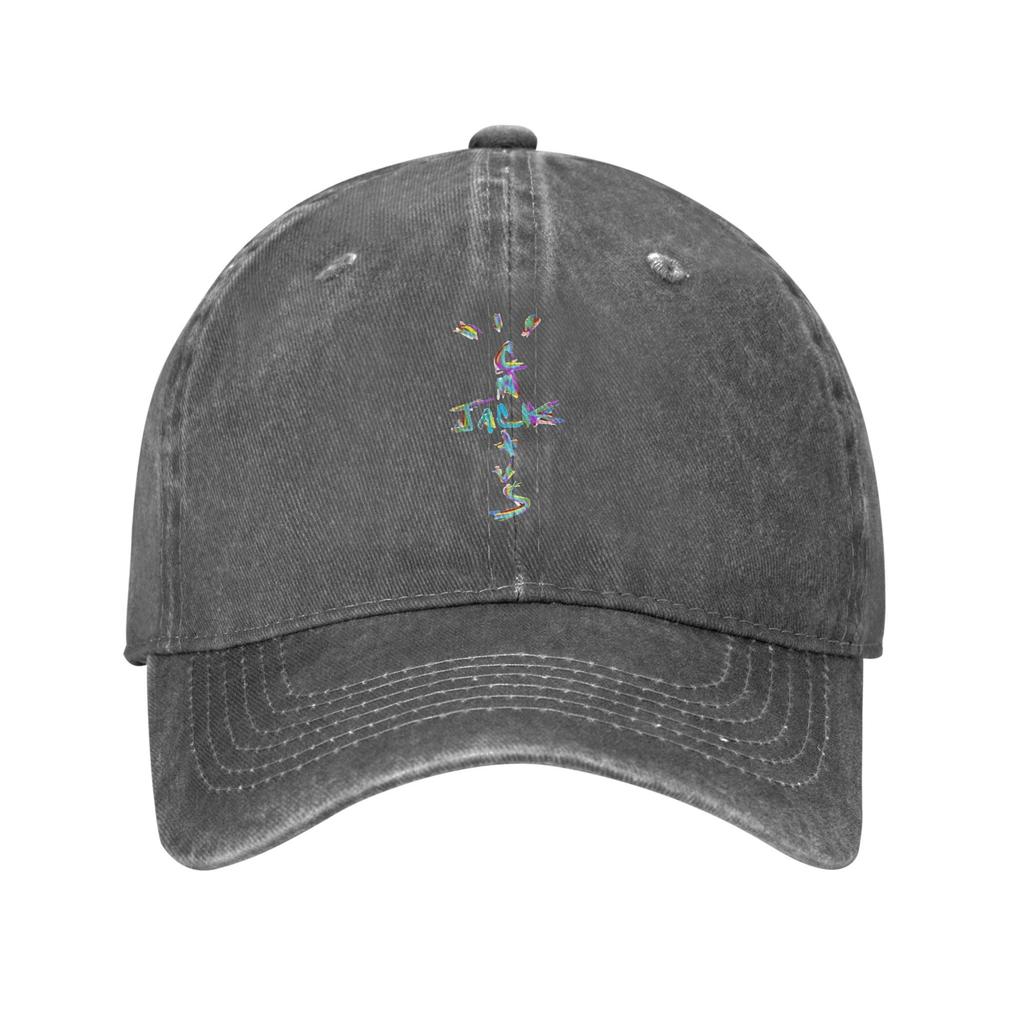 Washed Baseball Cap Cactus Jack Summer Trucker Hat For Men Adult Fortnite Guy Y2k Funny Hunting Camping Sun Snapback Cap