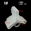50PCS Sheath Cover Treble Hook Protector Fishing Treble Hooks Safety Covers  Fishing Tools