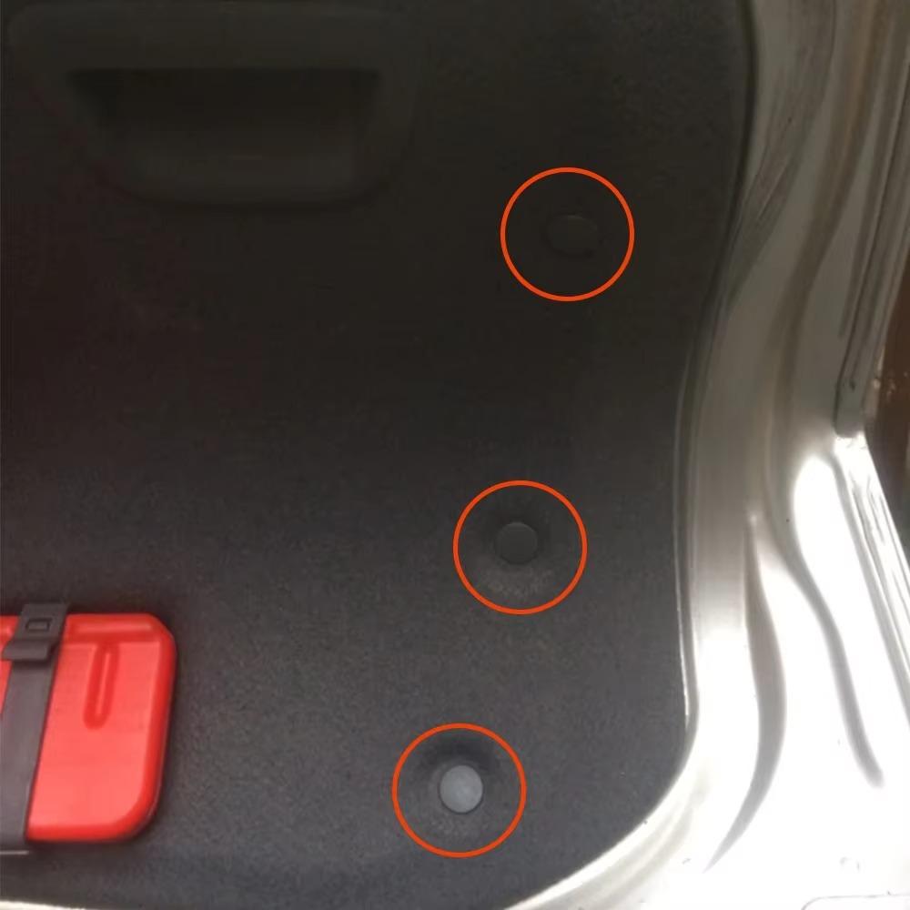 10 шт. для Volvo S40 S60 S80 крышка багажника автомобиля зажимы зажимы фиксаторы крепления OE# 9468278 автомобиль замена черный