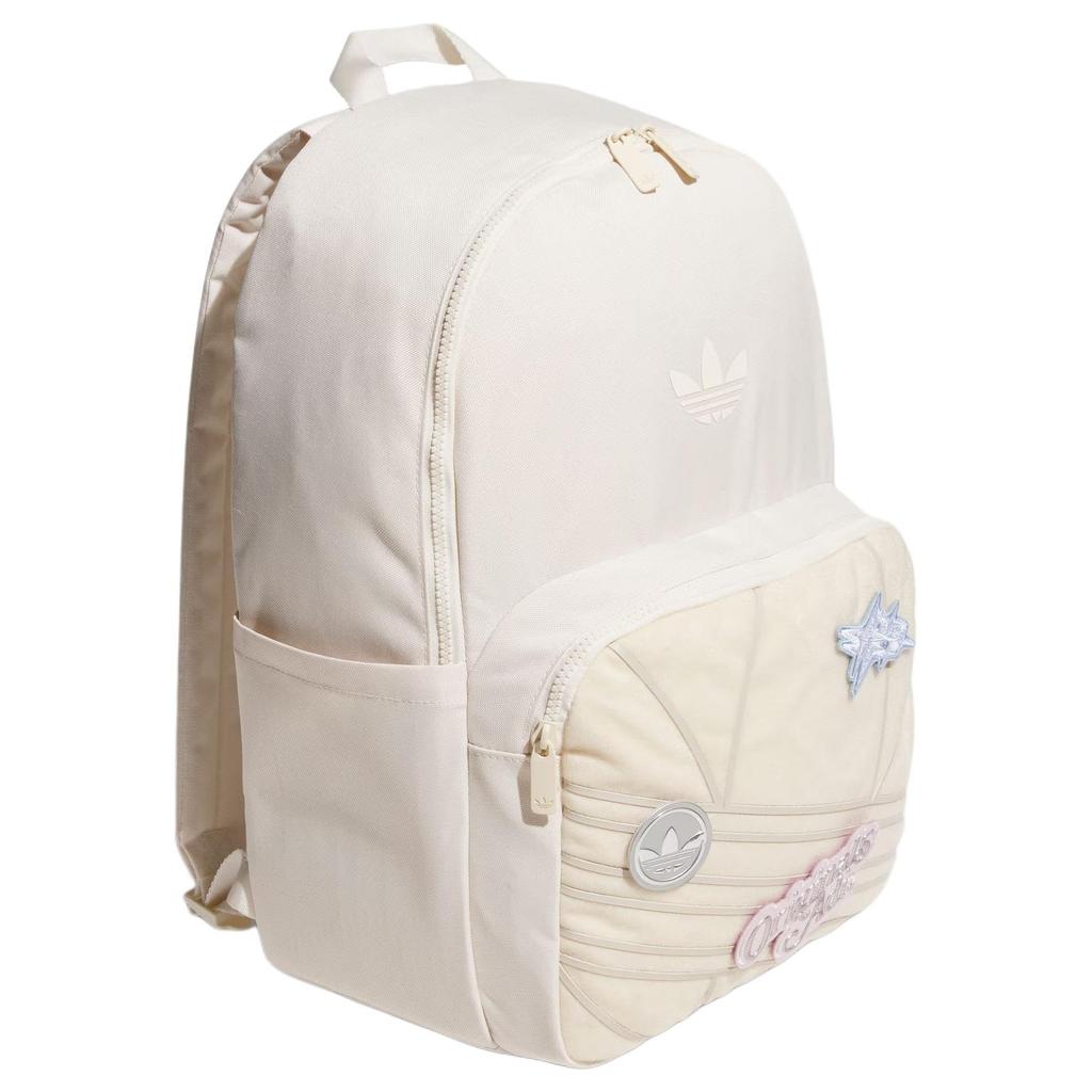 Adidas Originals Recycled Polyester Laptop Bag Portable Backpack Unisex White