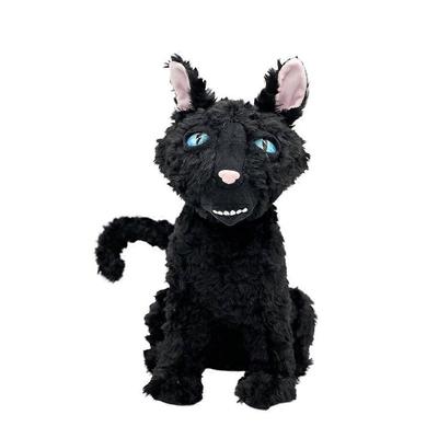 11.8" Плюшевая игрушка Коралина Кот, Плюшевая мягкая кукла-подушка Черный кот, Игрушки-коты, Плюшевые игрушки, Подарок для фанатов, мальчиков, девочек