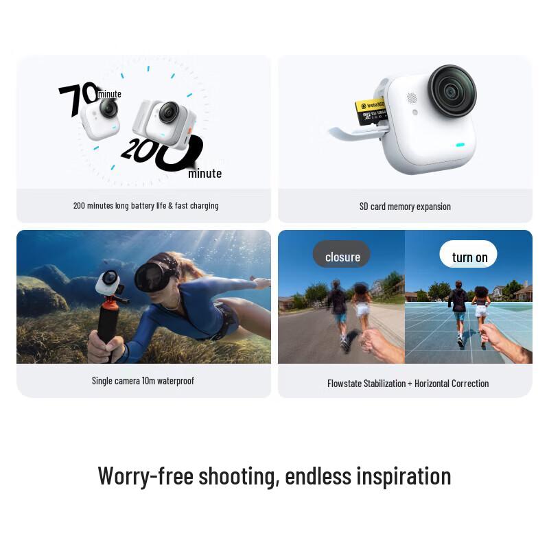 Ультраминиатюрная экшн-камера Insta360 GO Ultra (Китайская версия)