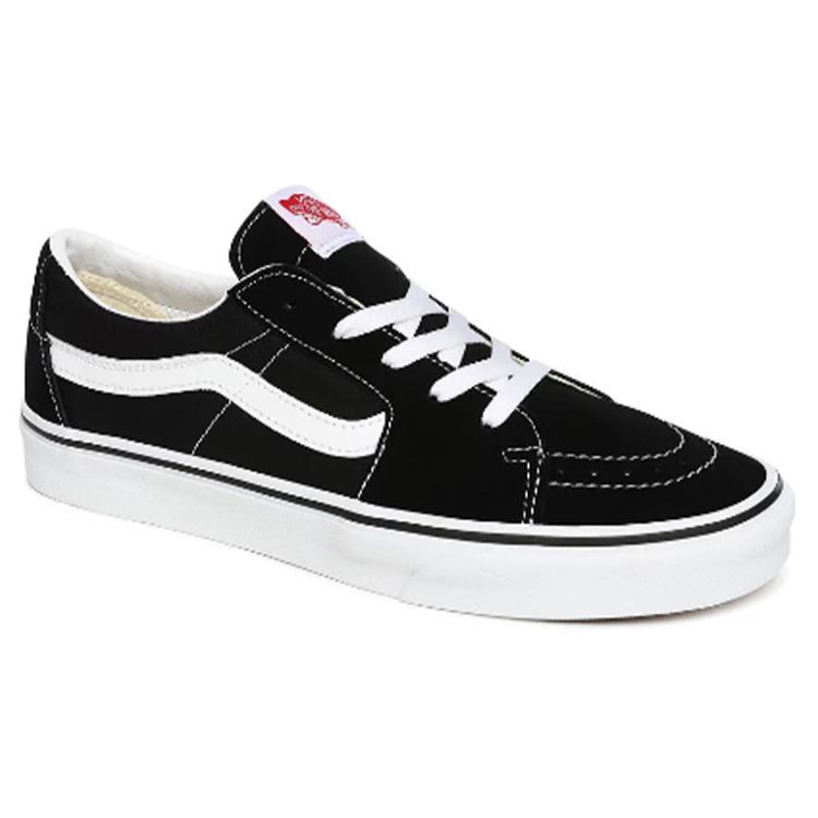 Vans Черные белые кроссовки унисекс Sk8-Low True-White VN0A4UUK6BT